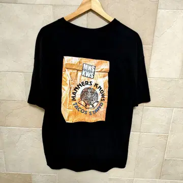 MNS KWS x TACOS STAND 콜라보 T셔츠 XL