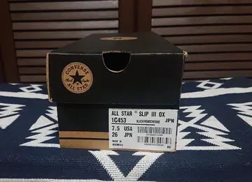 Converse ALL STAR SLIP III OX 26cm 블랙