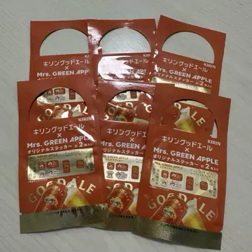 KIRIN 굿 에일 Mrs. GREEN APPLE 오리지널 스티커