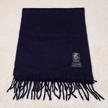 새상품급 최고급 브랜드 벨베스트 캐시미어 100% 머플러 네이비