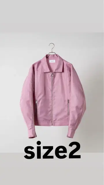 soerte 2way 디포메이션 지퍼 자켓 size2