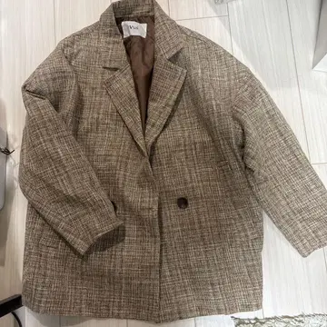 ViS 브라운 테일러드 자켓