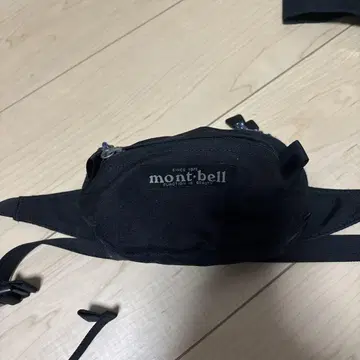 몽벨 힙색 숄더백 아웃도어