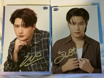 GMMTV FANIVAL 엽서 KRISTSINGTO 친필 사인 포함