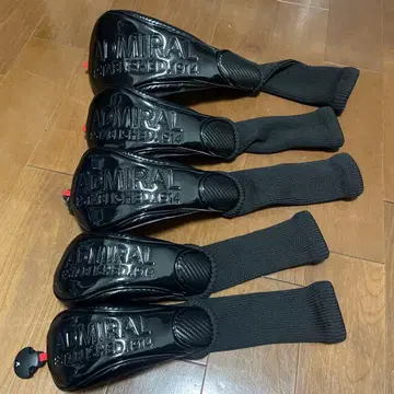 ADMRIAL 골프헤드커버 5세트 블랙