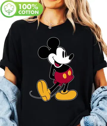 미사용 새상품 Disney 클래식 액션 미키마우스 블랙