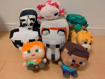 Minecraft 봉제 인형 8개 세트