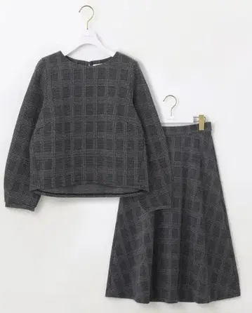 any SiS 체크 무늬 셋업 M 사이즈