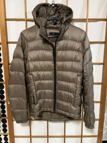 +J 브라운 다운 자켓 M