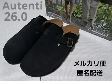 Autenti 오텐티 사보 샌들 블랙 26.0 미사용 새상품