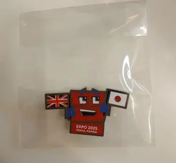 EXPO 오사카 간사이 박람회 영국 파빌리온 핀 배지