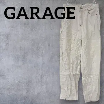 한 점뿐인 GARAGE 화이트 데님 팬츠 사이즈 03