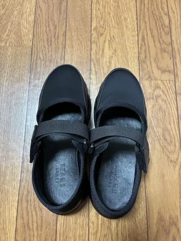 beams heart 벨트 절개 스니커즈 블랙