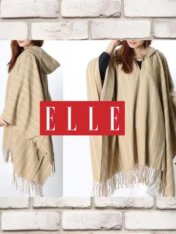 ELLE 여성용 루즈핏 빅 사이즈 분또 아우터 동양인