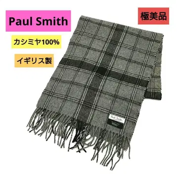 [ 컨디션 최상 ] Paul Smith 폴스미스 머플러 캐시미어 100%