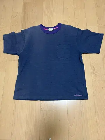 L.L.Bean 네이비/퍼플 T셔츠 M