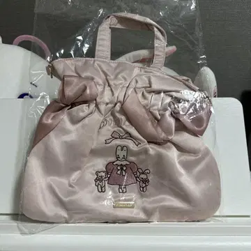 메종 드 플뢰르 마롱크림 더블 리본 2way 토트 산리오