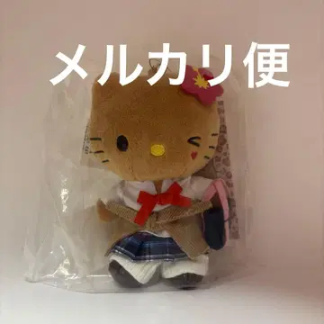 tiny tiny 헬로키티 마스코트 브라운 키티 일광화상