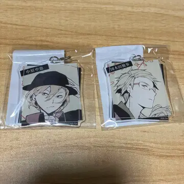 문호 스트레이독스 아크릴 참 나카하라 츄야 쿠니키다 돗포 제비뽑기당