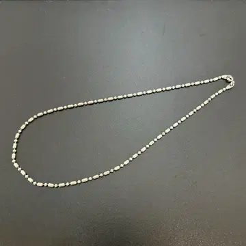 실버 925 목걸이 볼 체인 45cm