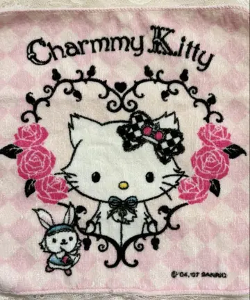 Charmmy Kitty 키티 핸드 타월 레이스 포함