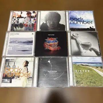 back number 싱글 CD 묶음 판매