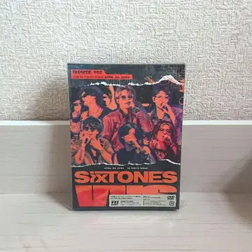 SixTONES VVS 초회반 DVD (초회 생산 한정판 4장 세트)