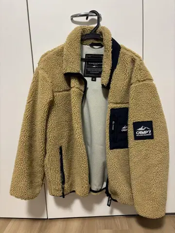 CAMP7 플리스 자켓 베이지