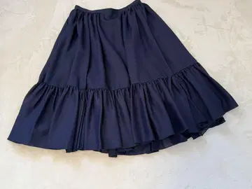 새상품급 FOXEY NEW YORK 귀여운 폭신폭신 쉬폰 스커트 40