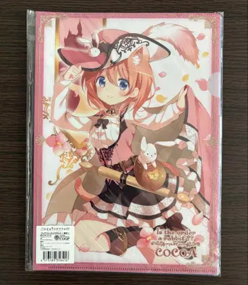 주문은 토끼입니까 동화 A4 클리어 파일 AnimeJapan 주문토끼