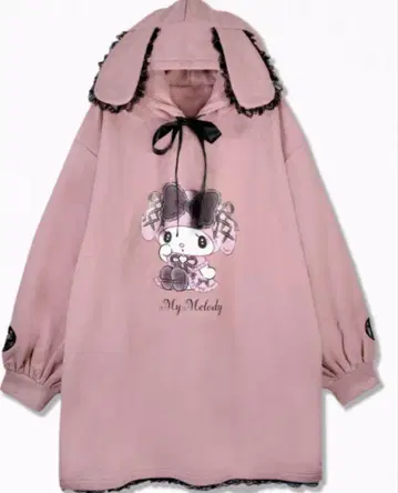 마이멜로디 후드티 토끼 귀 산리오 마이멜로디 3L~4L