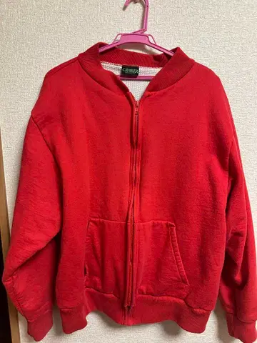 90s CAMBER 풀 집업 맨투맨 USA제 안감 기모 두꺼운 XL