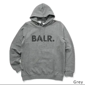 BALR. 보라 브랜드 스트레이트 후디