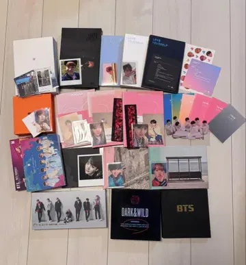 BTS 앨범 세트 포토 카드 포함