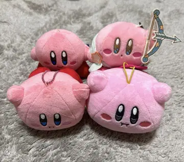 별의 커비 봉제 인형 마스코트 4체 세트