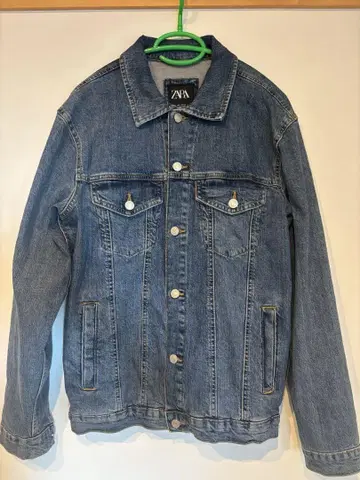 ZARA 데님 자켓 데님 블루