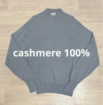 enne e Epsilon 모크넥 cashmere 100% 스웨터