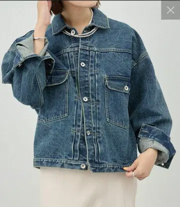 시너리 걸치기만 해도 멋스러운 데님 자켓