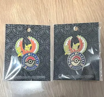포켓몬 센터 교토 한정판 로고 핀즈 2개