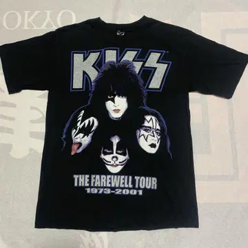 레어 새상품급 USA제 빈티지 KISS 키스 T셔츠