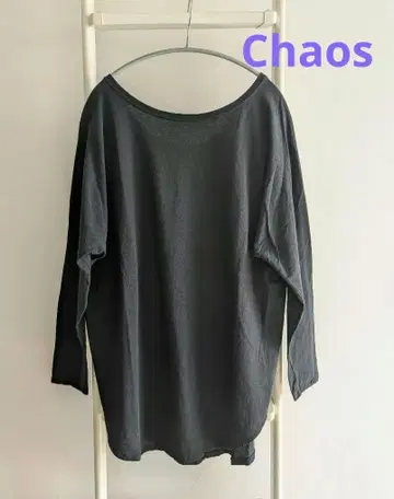 Chaos 카오스 도미르 코튼 롱 슬리브 T셔츠 라운드 헴