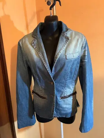 데님 블레이저 자켓