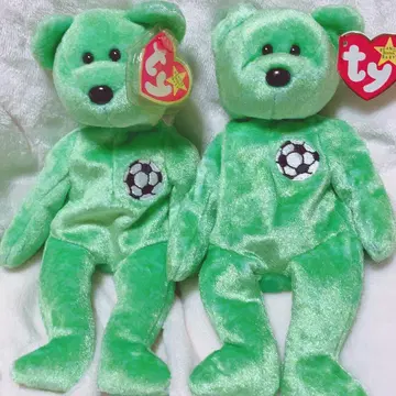 [내일 발송 가능] Ty beanie babies 곰 봉제 인형 축구
