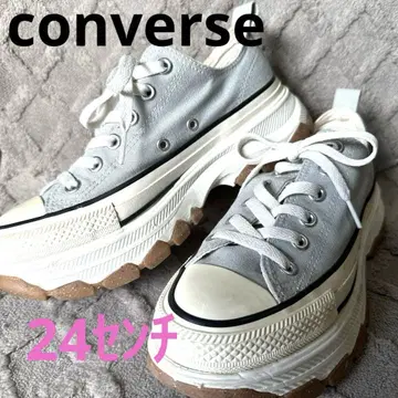 converse 트랙 웨이브 통굽 로우컷 스니커즈 24cm