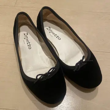 repetto 블랙 플랫슈즈 35