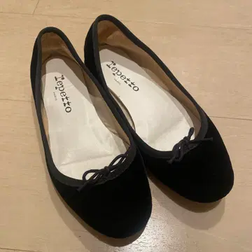 repetto 블랙 플랫슈즈 35