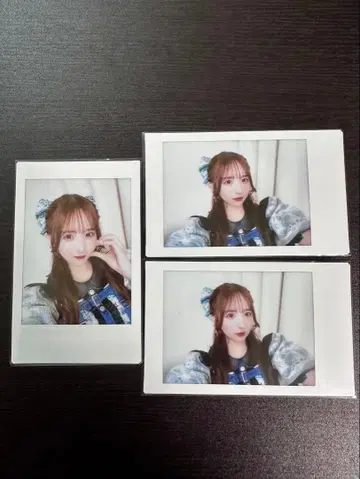오가와 나나코 프린트 폴라로이드 3장