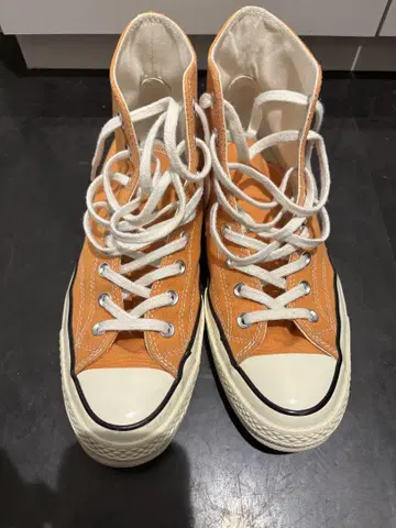 척테일러 CONVERSE ALL STAR 오렌지 스니커즈