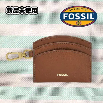 [새상품] Fossil 파슬 소피아 가죽 카드 케이스 브라운