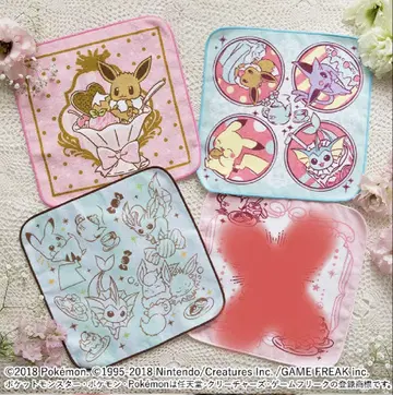 포켓몬 Collection 복권 E상 핸드 타월 3장 세트